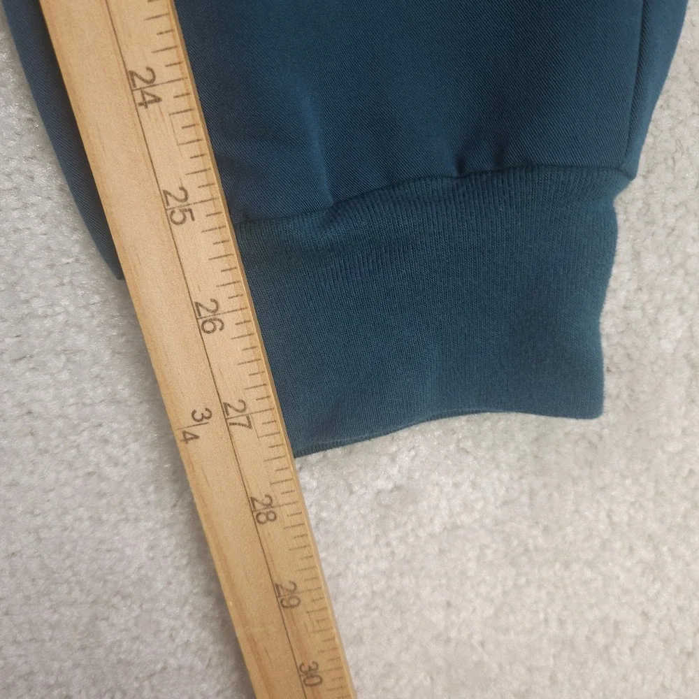 Figs Zamora High Waisted Jogger Scrub Pants Teal Women Small
